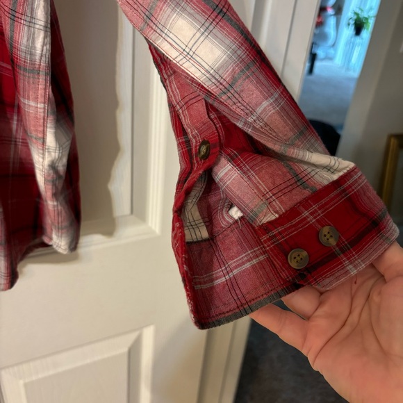 CARHARRT  Relaxed Fit Plaid Button Down Long Sleeve Shirt 2XL Tall - Picture 7 of 11